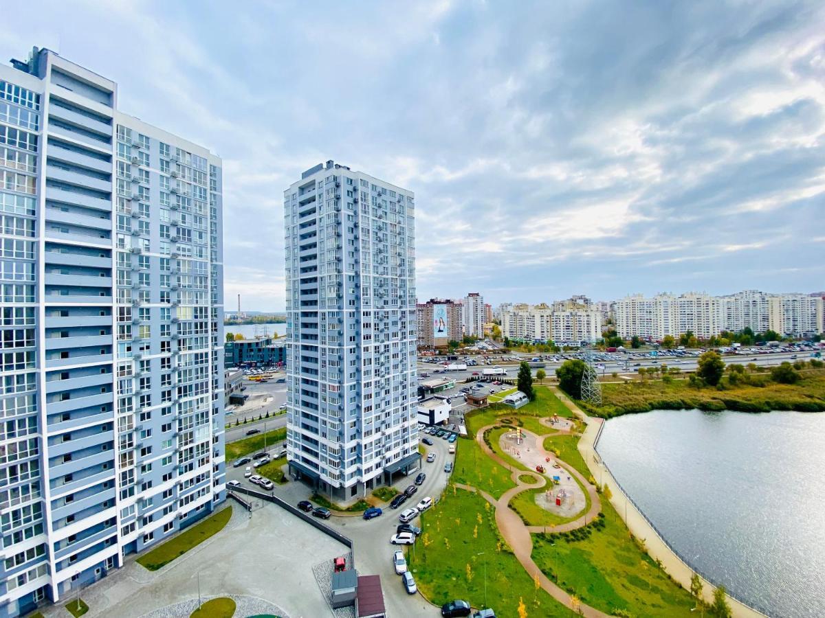 Myfreedom Апартаменти Метро Харківська Kiev Dış mekan fotoğraf